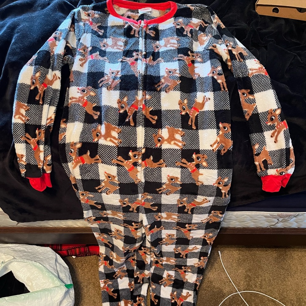Rudolph Pajama Onesie